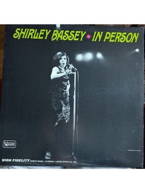 Shirley Bassey "In Person" 1965 Vinyl